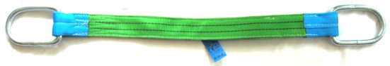 Hebebänder aus Polyester 2-lagig mit Bügel